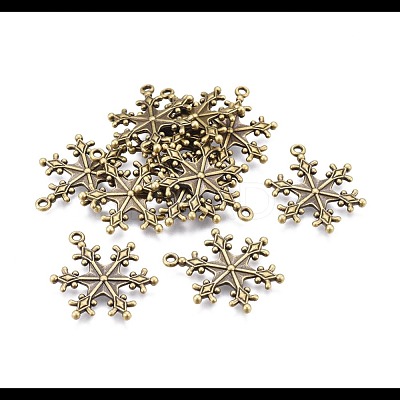 Zinc Tibetan Style Alloy Pendants TIBEP-12740-AB-LF-1