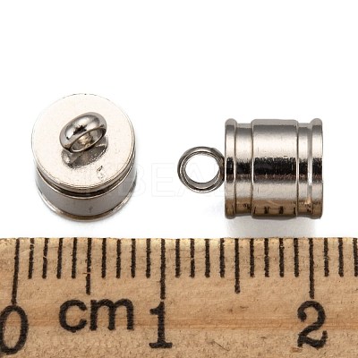 Tarnish Resistant 304 Stainless Steel Cord Ends STAS-E020-2-1