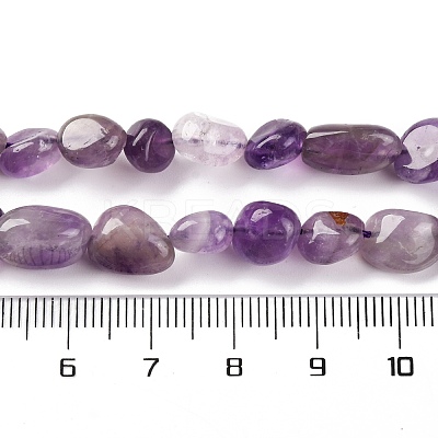 Natural Amethyst Beads Strands G-G146-A09-01-1