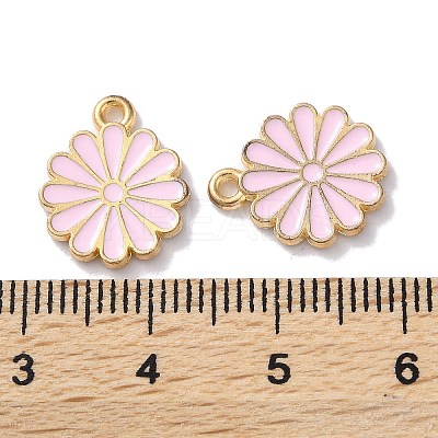Alloy Enamel Pendants ENAM-O001-07H-G-1