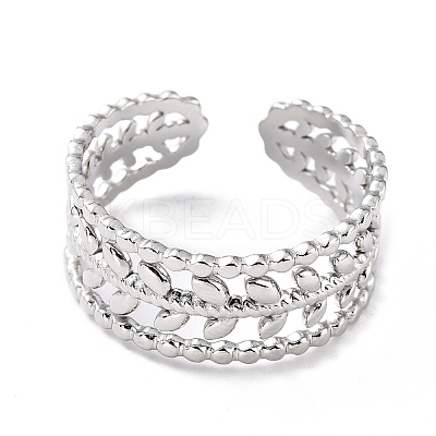 Non-Tarnish 304 Stainless Steel Finger Rings X-RJEW-L102-27P-1