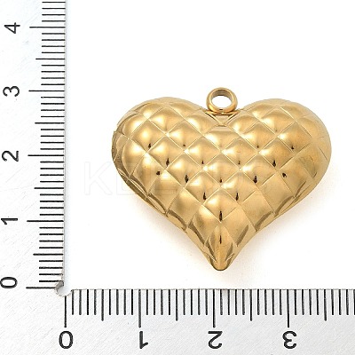 304 Stainless Steel Pendants STAS-M084-03C-G-1