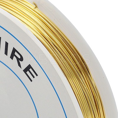Round Copper Jewelry Wire X-CW0.5mm007-1