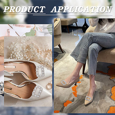 Alloy Rhinestone Shoe Decoration FIND-GF0006-01B-P-1