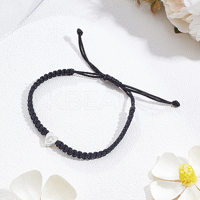 1Pc Adjustable Nylon Cord Braided Bracelets for Women Men BJEW-LP0001-34C-P-1
