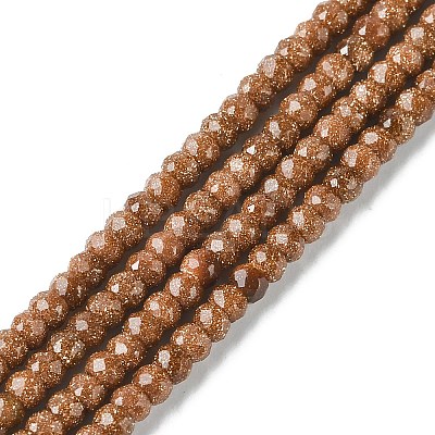 Synthetic Goldstone Beads Strands G-F748-O01-01-1