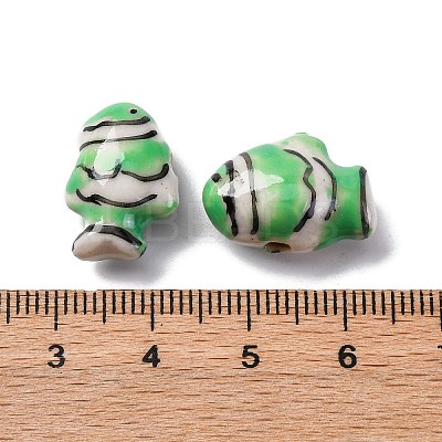Handmade Porcelain Beads PORC-R002-01-1