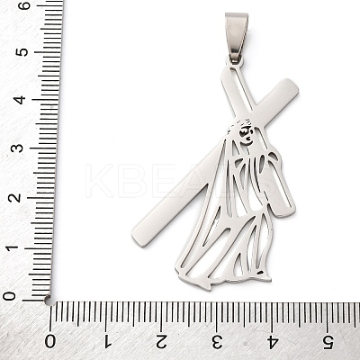 201 Stainless Steel Pendants STAS-V013-15P-1