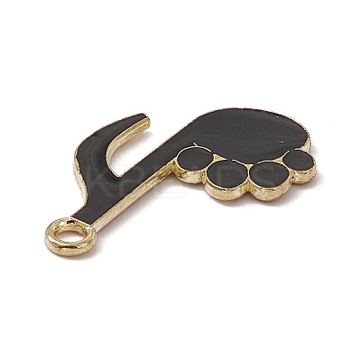 Alloy Enamel Pendants ENAM-M049-04G-E-1
