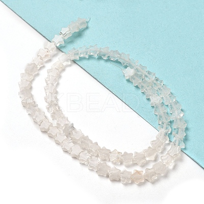 Natural Quartz Crystal Beads Strands G-G085-B43-02-1