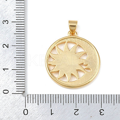 Brass Pendants KK-P341-01A-G-1