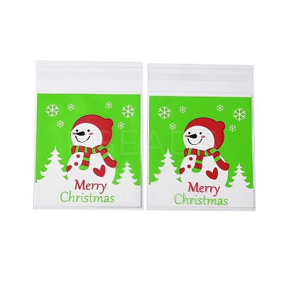 Christmas Theme Plastic Bakeware Bag OPP-Q004-04I-1