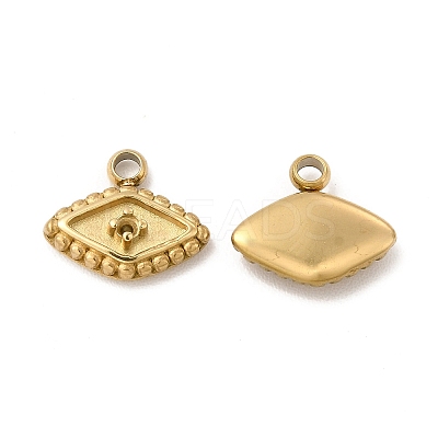 Ion Plating(IP) 304 Stainless Steel Pendant Rhinestone Settings STAS-C070-10G-1