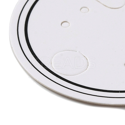 100Pcs Paper Jewelry Display Cards AJEW-Z021-04A-1