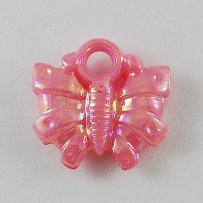 Opaque Acrylic Charm Pendants SACR-R697-M4-1