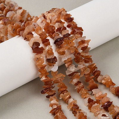 Natural Fire Opal Beads Strands G-C253-03-1