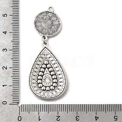 Tibetan Style Alloy Big Pendants FIND-B058-03AS-02-1