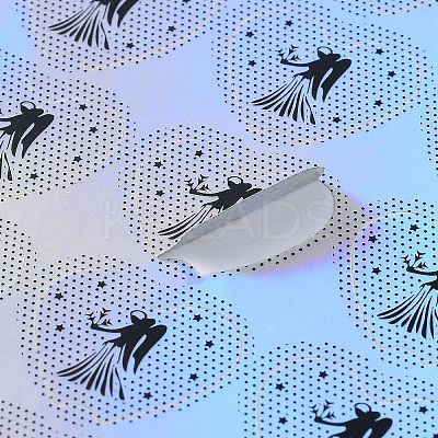 A4 Waterproof PVC Self Adhesive Laser Sticker AJEW-R096-01-1