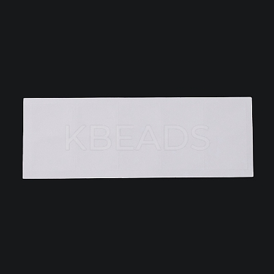 Plastic Necklace Chain Adhesive Pouch for Necklace Display Cards LS-AJEW-P088-01A-1