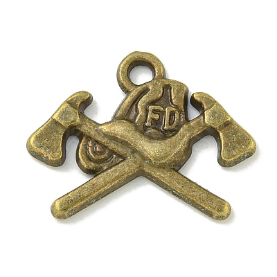 Tibetan Style Alloy Pendants TIBE-I026-6027AB-1