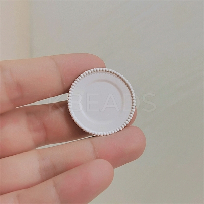 Spray Printed Alloy Plates Miniature Ornaments LS-PW-WG8112A-01-1
