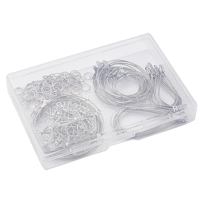 DIY Wire Wrap Earring Making Kit DIY-FS0005-09-1