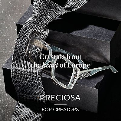 Preciosa® Crystal Hotfix Flatback Stones Y-PRC-HSS10-80250-200-1
