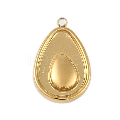 Ion Plating(IP) 304 Stainless Steel Pendants STAS-U019-35G-1