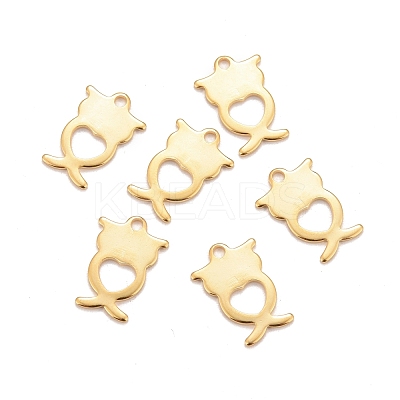 201 Stainless Steel Charms STAS-K217-27G-1