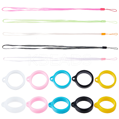 Portable Electronic Cigarette Necklace Lanyard AJEW-GF0006-22-1