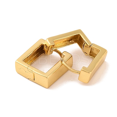 Brass Hoop Earrings for Women EJEW-U015-03G-1