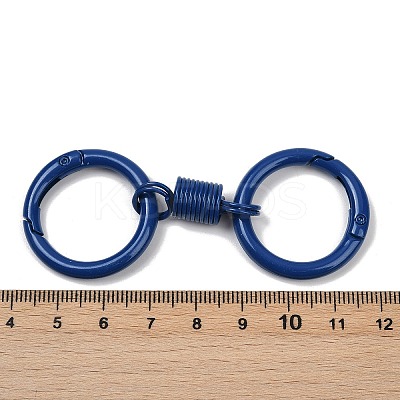 Alloy Spring Gate Clasps PALLOY-Q009-01J-1