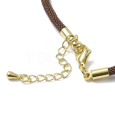 3MM Nylon Milan Cord Necklace Making NJEW-H084-01G-1