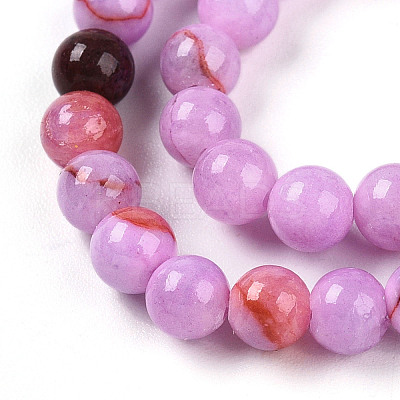 Natural Persian Jade Beads Strands G-A255-A02-04D-1