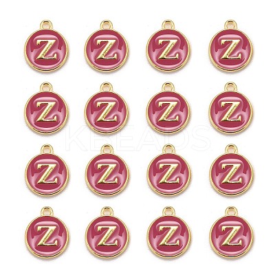 Golden Plated Alloy Enamel Charms LS-ENAM-S118-08Z-1
