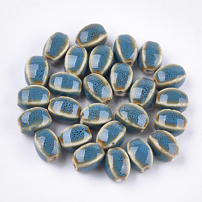 Handmade Porcelain Beads PORC-S498-07J-1