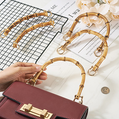 2 Style Bamboo Bag Handles FIND-BT0001-28-1