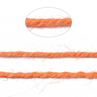 Colored Jute Cord OCOR-R008-2mm-006-1