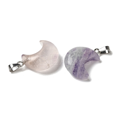 Natural Fluorite Pendants G-H035-01P-05-1