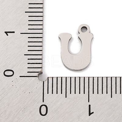 Non-Tarnish 201 Stainless Steel Charms STAS-U016-01P-U-1