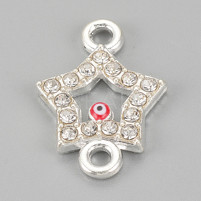 Alloy Rhinestone Links connectors LS-ALRI-S170-20S-1