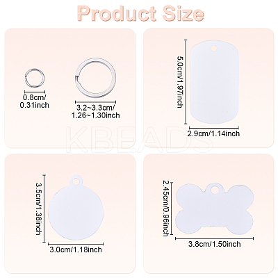 DIY Keychain Making Kits DIY-YW0016-07-1