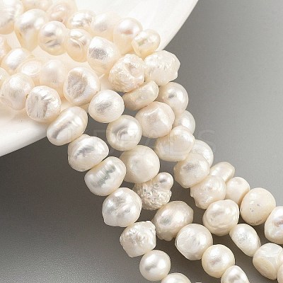 Natural Cultured Freshwater Pearl Beads Strands PEAR-C003-01A-1