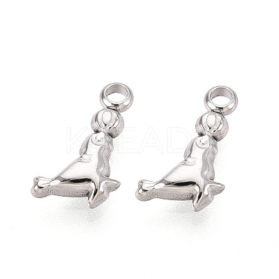 304 Stainless Steel Charms STAS-T067-89P-1