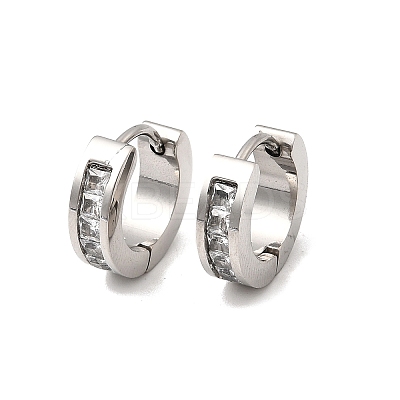304 Stainless Steel Hoop Earrings EJEW-L302-02P-03-1