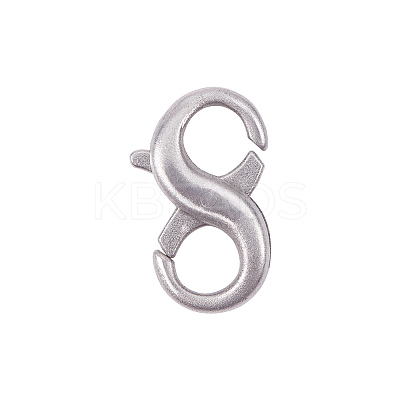 Stainless Steel Double Opening Lobster Claw Clasps STAS-CJ0011-01-1