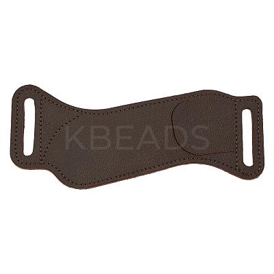 Wave Shaped Cowhide Knife Sheaths AJEW-WH0314-618-1