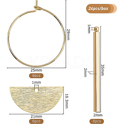 DIY Earring Making Kit DIY-BC0004-32-1