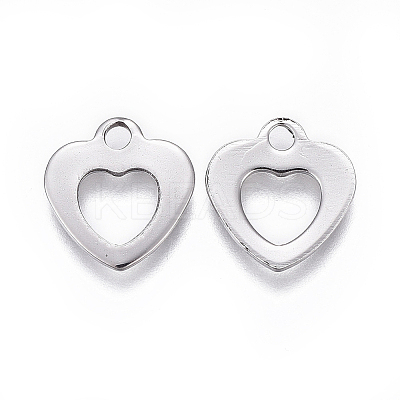 Tarnish Resistant 201 Stainless Steel Hollow Charms LS-STAS-F207-35P-1