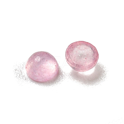 Natural White Jade Dyed Cabochons G-H309-02-02-1